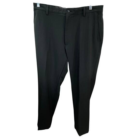 FootJoy Golf Pants Size 38 Black Performance Stretch Flat Front Classic Fit - Picture 1 of 6